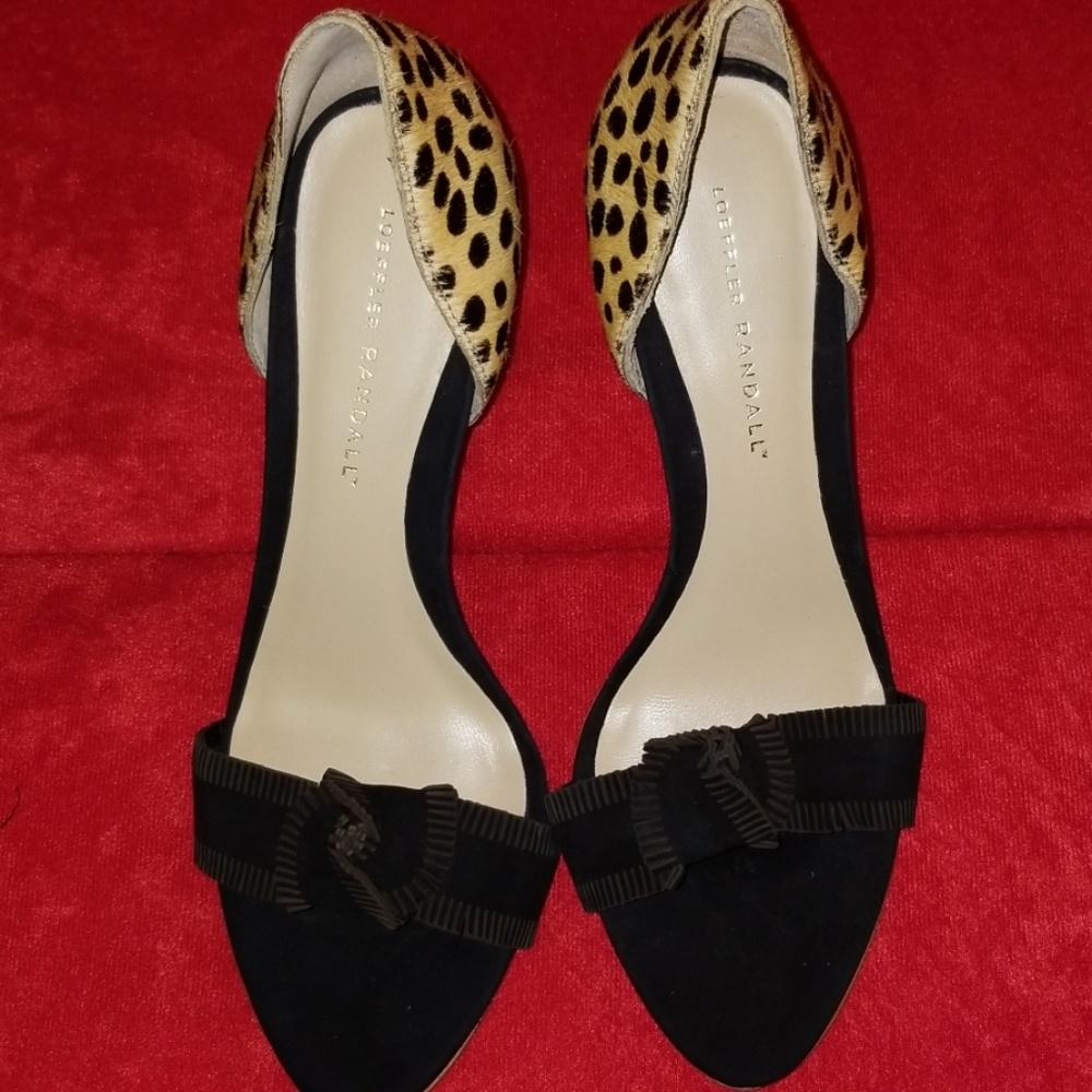 Loeffler Randall leopard heel